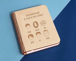 Lampe livre lumineux personnalisé - Family Circus|Cadeaux.com Online