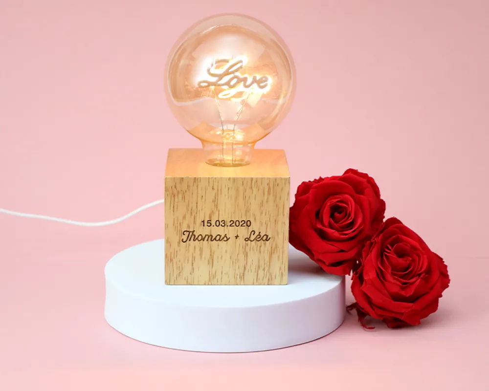 Lampe personnalisée - Love|Cadeaux.com Hot
