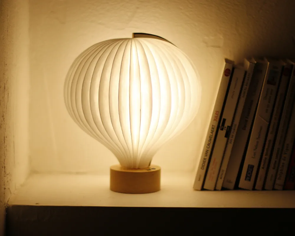 Lampe pliante forme ballon - Message|Cadeaux.com Discount
