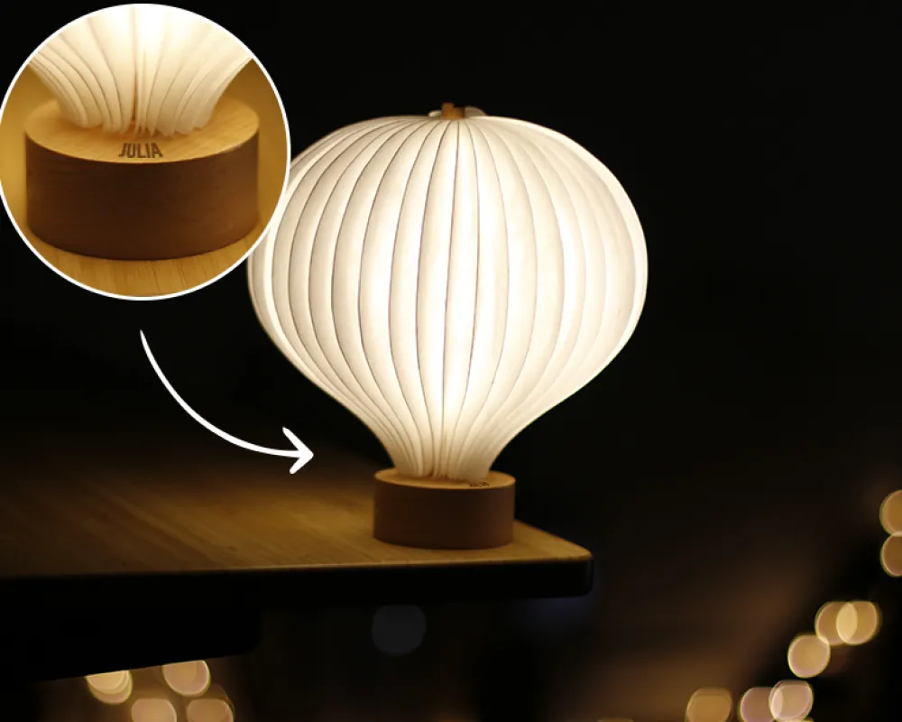 Lampe pliante forme ballon - Message|Cadeaux.com Discount