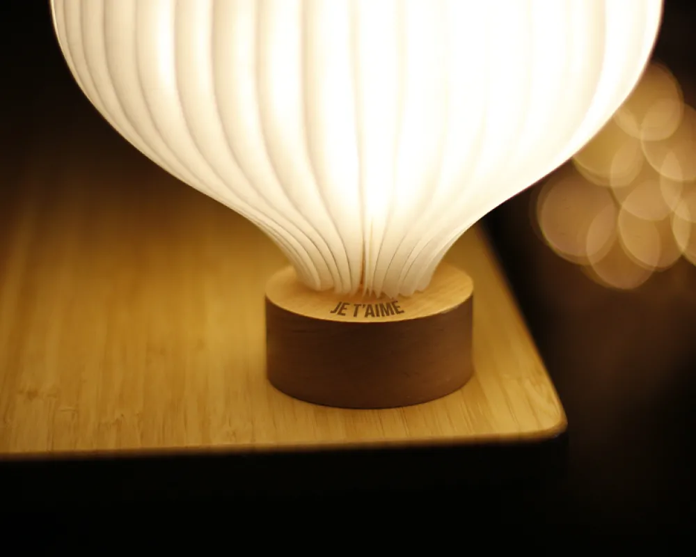 Lampe pliante forme ballon - Message|Cadeaux.com Discount