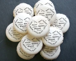 Macarons coeur prénoms Couple|Cadeaux.com Clearance