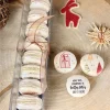 Macarons de Noël Personnalisables|Cadeaux.com