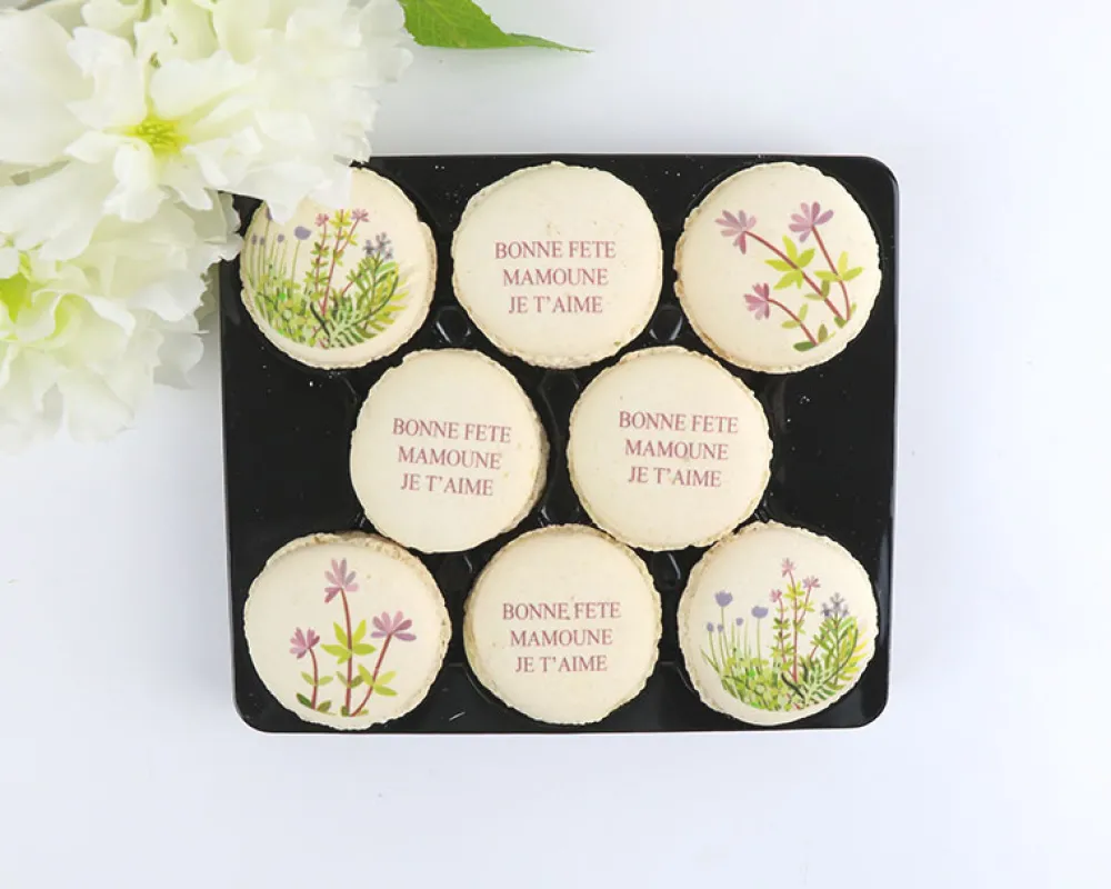 Macarons Personnalisables - Collection Fleurie|Cadeaux.com Discount