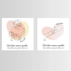 Maxi coeur chocolat personnalisé - Première Fête des Grands-mères|Cadeaux.com Clearance