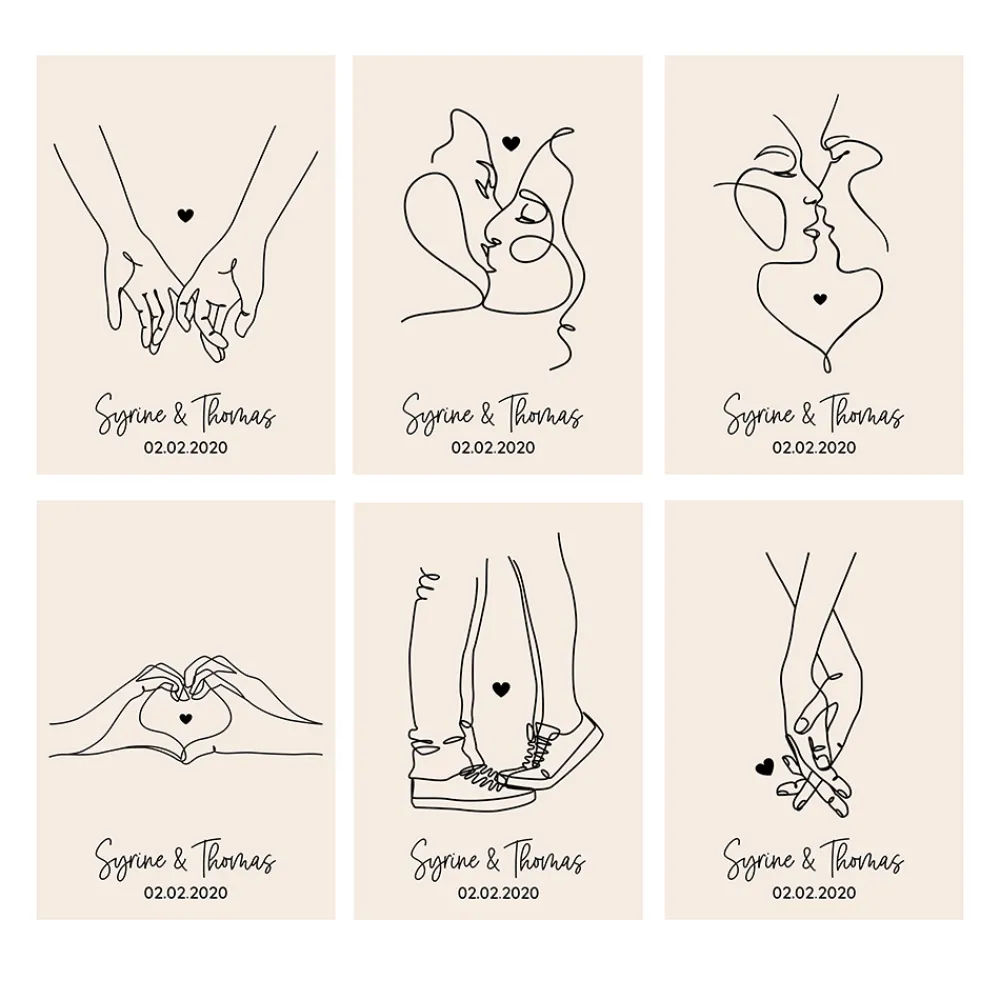 Maxi coeur chocolat personnalisé - Photo et dessin au trait|Cadeaux.com