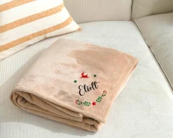 Maxi plaid doux personnalisable - Noël|Cadeaux.com Clearance