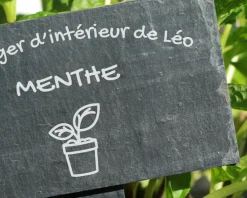 Mini-ardoise pour plante personnalisable - Potager|Cadeaux.com Hot