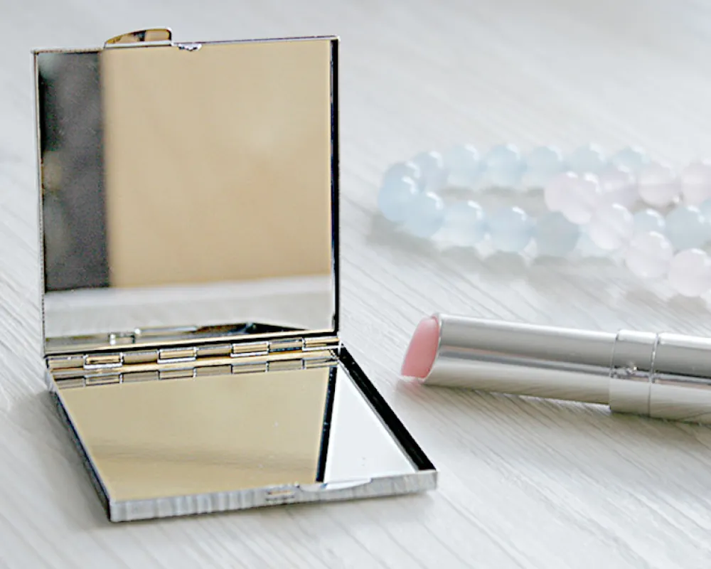 Miroir de sac Coeur Love|Cadeaux.com Outlet