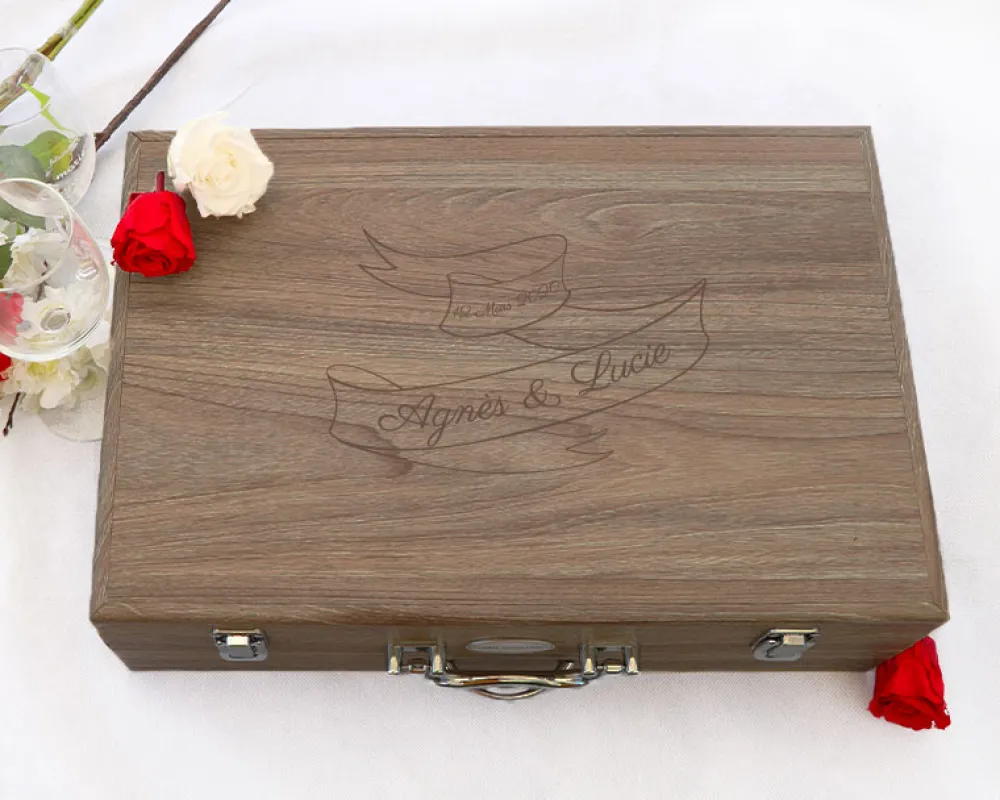 Ménagère gravée 48 pièces|Cadeaux.com Hot