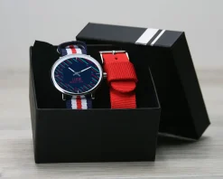 Montre duo Bleu blanc rouge Message|Cadeaux.com Discount