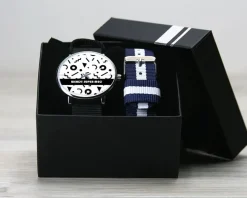 Montre duo Noir Message|Cadeaux.com Hot