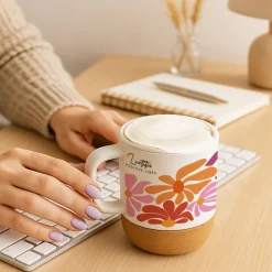 Mug en liège personnalisé - Botanique|Cadeaux.com New