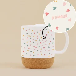 Mug en liège personnalisé - Message Secret|Cadeaux.com