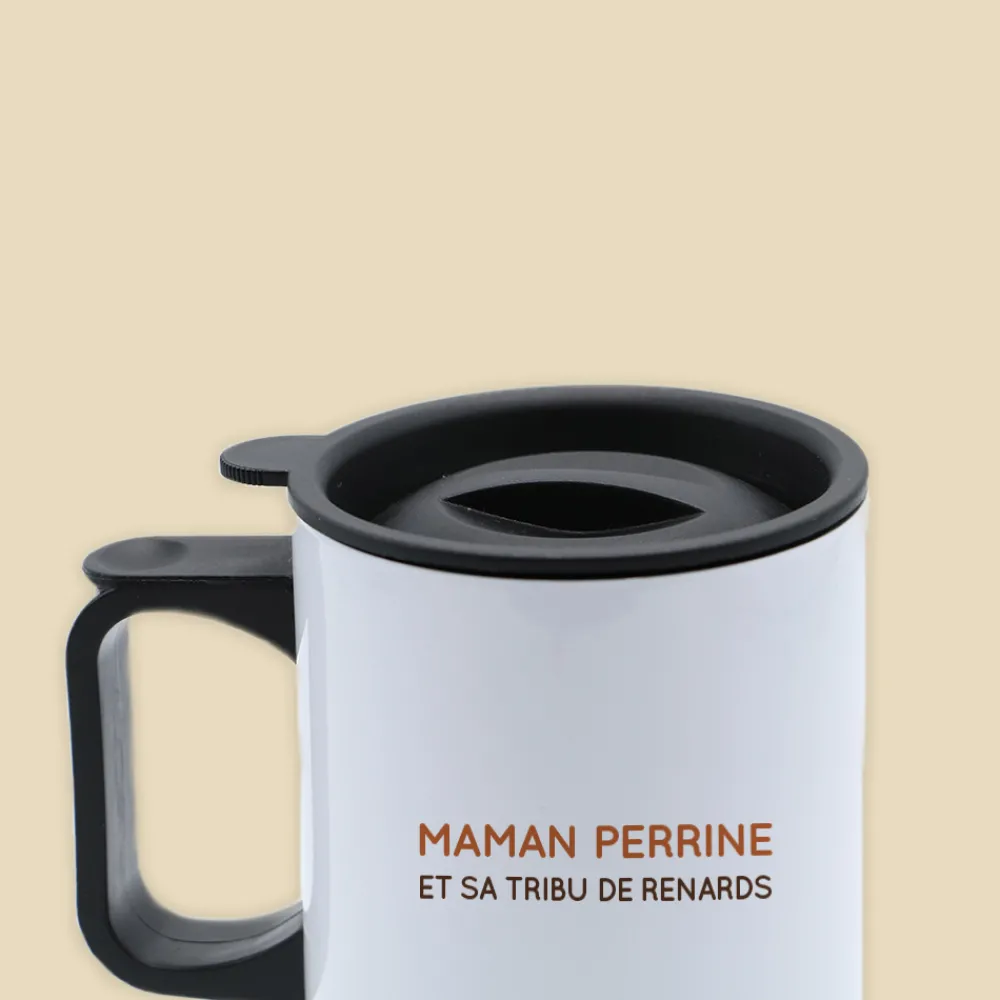 Mug isotherme personnalisé - Maman Renard et sa meute|Cadeaux.com Outlet