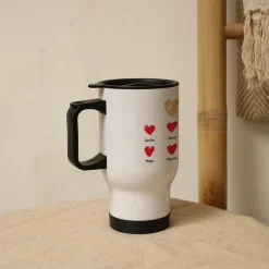 Mug isotherme personnalisé - Maman et ses petits coeurs|Cadeaux.com Best