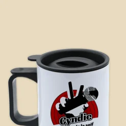 Mug isotherme personnalisé - The Buzz|Cadeaux.com