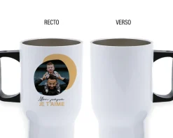 Mug isotherme personnalisé Photo et Message|Cadeaux.com Outlet