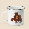 Mug émaillé personnalisé - Câlins d'Ours|Cadeaux.com New