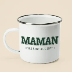 Mug émaillé personnalisé - College Style|Cadeaux.com Online