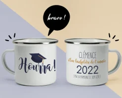 Mug émaillé personnalisé - Diplômé(e)|Cadeaux.com Clearance