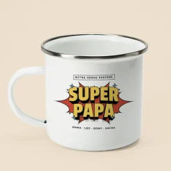 Mug émaillé personnalisé - Héros de BD|Cadeaux.com Best