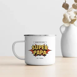 Mug émaillé personnalisé - Héros de BD|Cadeaux.com Best
