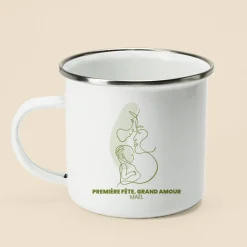 Mug émaillé personnalisé - Naissance d'un lien|Cadeaux.com Sale