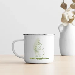 Mug émaillé personnalisé - Naissance d'un lien|Cadeaux.com Sale