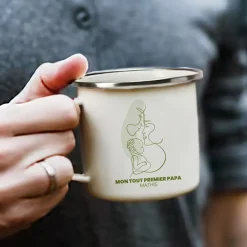 Mug émaillé personnalisé - Naissance d'un lien|Cadeaux.com Sale