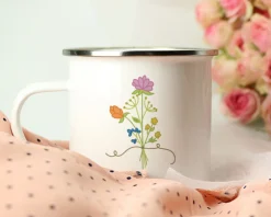 Mug émaillé personnalisé - Remerciements|Cadeaux.com Online