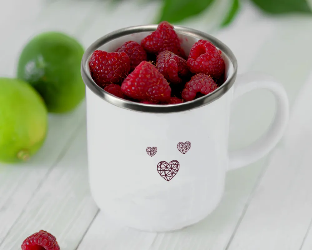 Mug émaillé personnalisé couple - Là où tout a commencé|Cadeaux.com Best