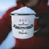 Mug émaillé personnalisé homme - Meilleur du monde|Cadeaux.com New
