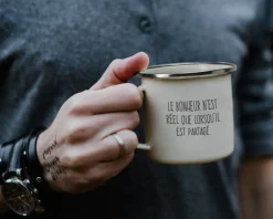 Mug émaillé personnalisé message - Montagnes|Cadeaux.com Clearance