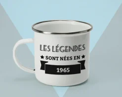 Mug émaillé personnalisé prénom - Légendes|Cadeaux.com Hot