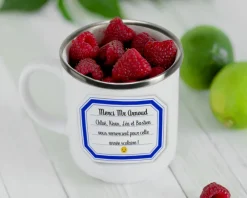 Mug émaillé personnalisé remerciements - Maîtresse, Maître et ATSEM|Cadeaux.com Sale