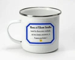 Mug émaillé personnalisé remerciements - Maîtresse, Maître et ATSEM|Cadeaux.com Sale