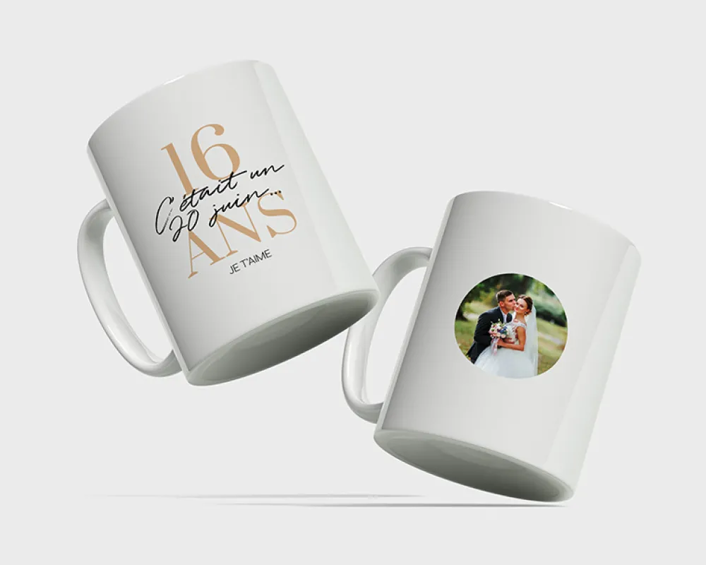 Mug personnalisé - Anniversaire de Mariage|Cadeaux.com Clearance