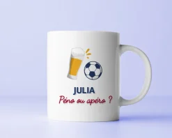 Mug personnalisé - Apéro Foot|Cadeaux.com Discount