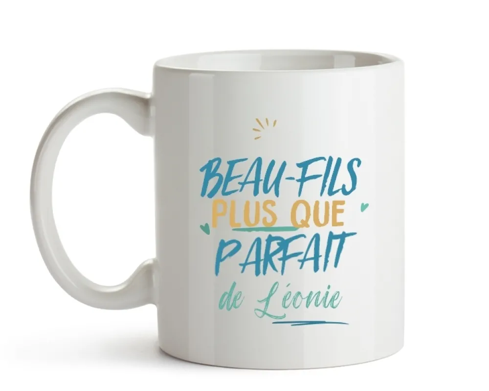Mug personnalisé : Beau-Fils le plus...|Cadeaux.com Best