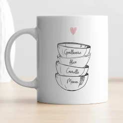 Mug personnalisé - Bols prénoms famille|Cadeaux.com Hot