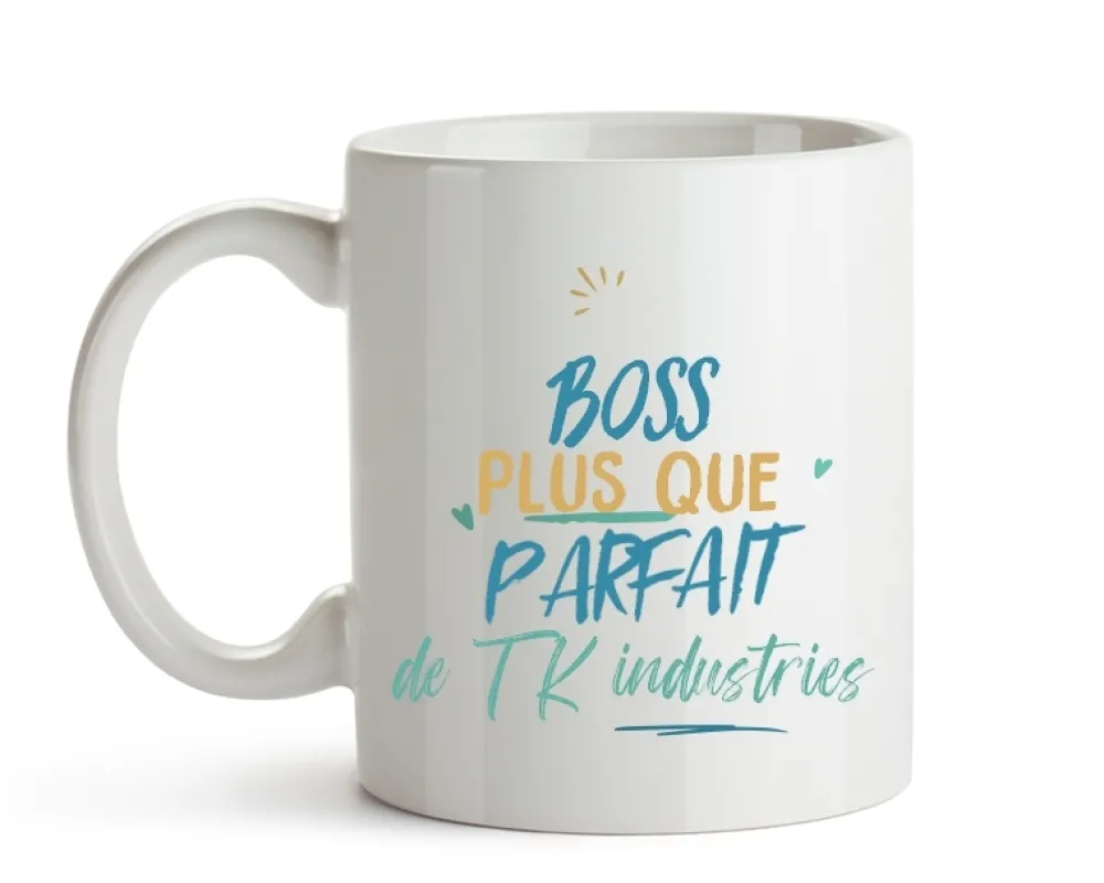 Mug personnalisé : Boss le plus...|Cadeaux.com Best