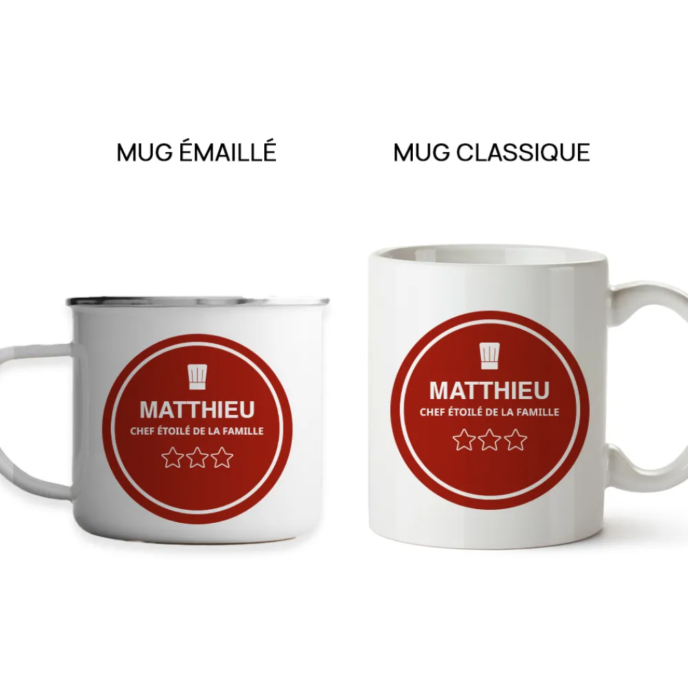 Mug personnalisé - Chef étoilé|Cadeaux.com Sale