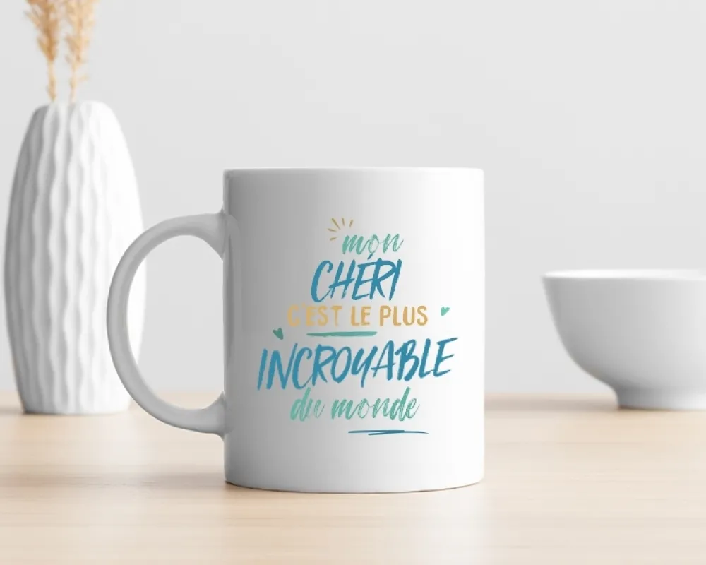 Mug personnalisé : Chéri le plus...|Cadeaux.com Sale