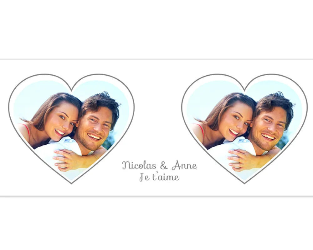 Mug personnalisé - Coeur Photo|Cadeaux.com Clearance