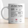 Mug personnalisé - Composition d'un jeune papa|Cadeaux.com Best