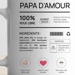 Mug personnalisé - Composition d'un jeune papa|Cadeaux.com Best