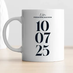 Mug personnalisé - Date Marquante|Cadeaux.com Discount