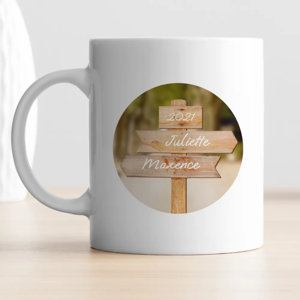 Mug personnalisé - Destination Bohème|Cadeaux.com