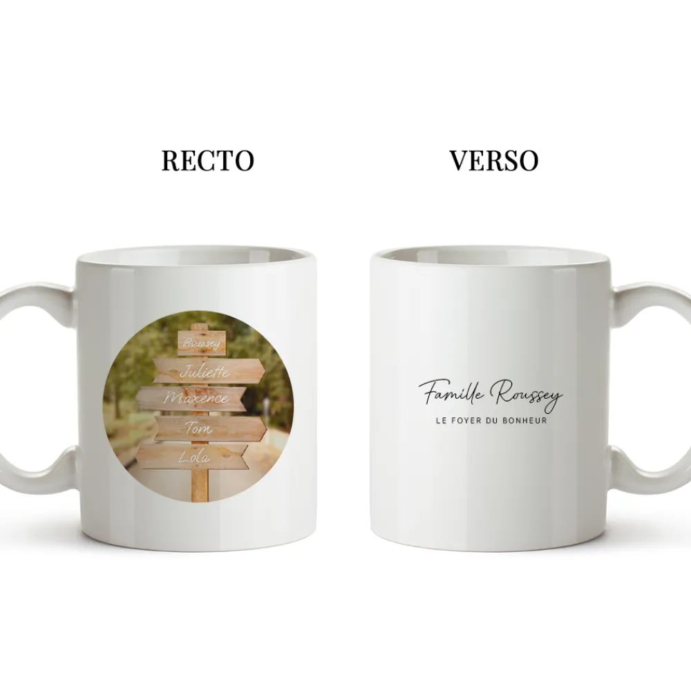 Mug personnalisé - Destination Bohème|Cadeaux.com